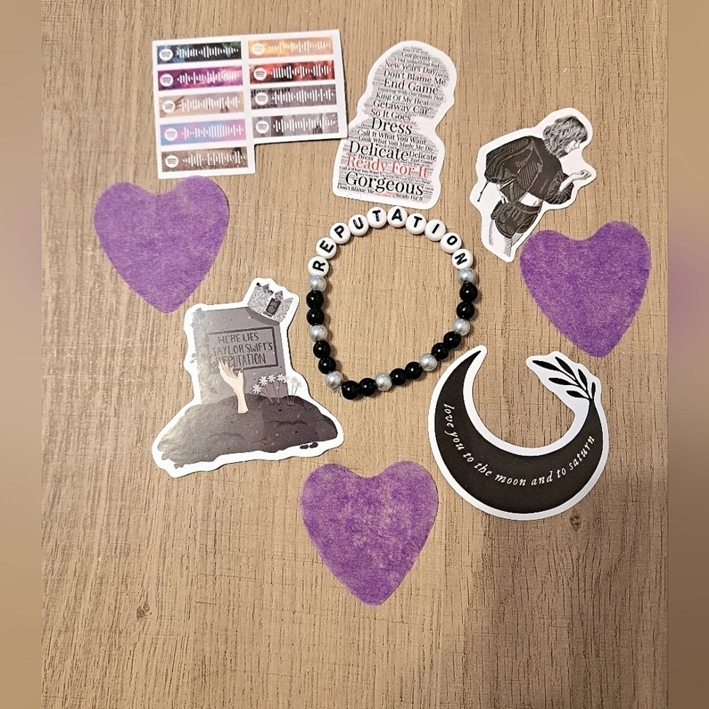 BRACELET & Confetti & Stickers Bundle Reputation